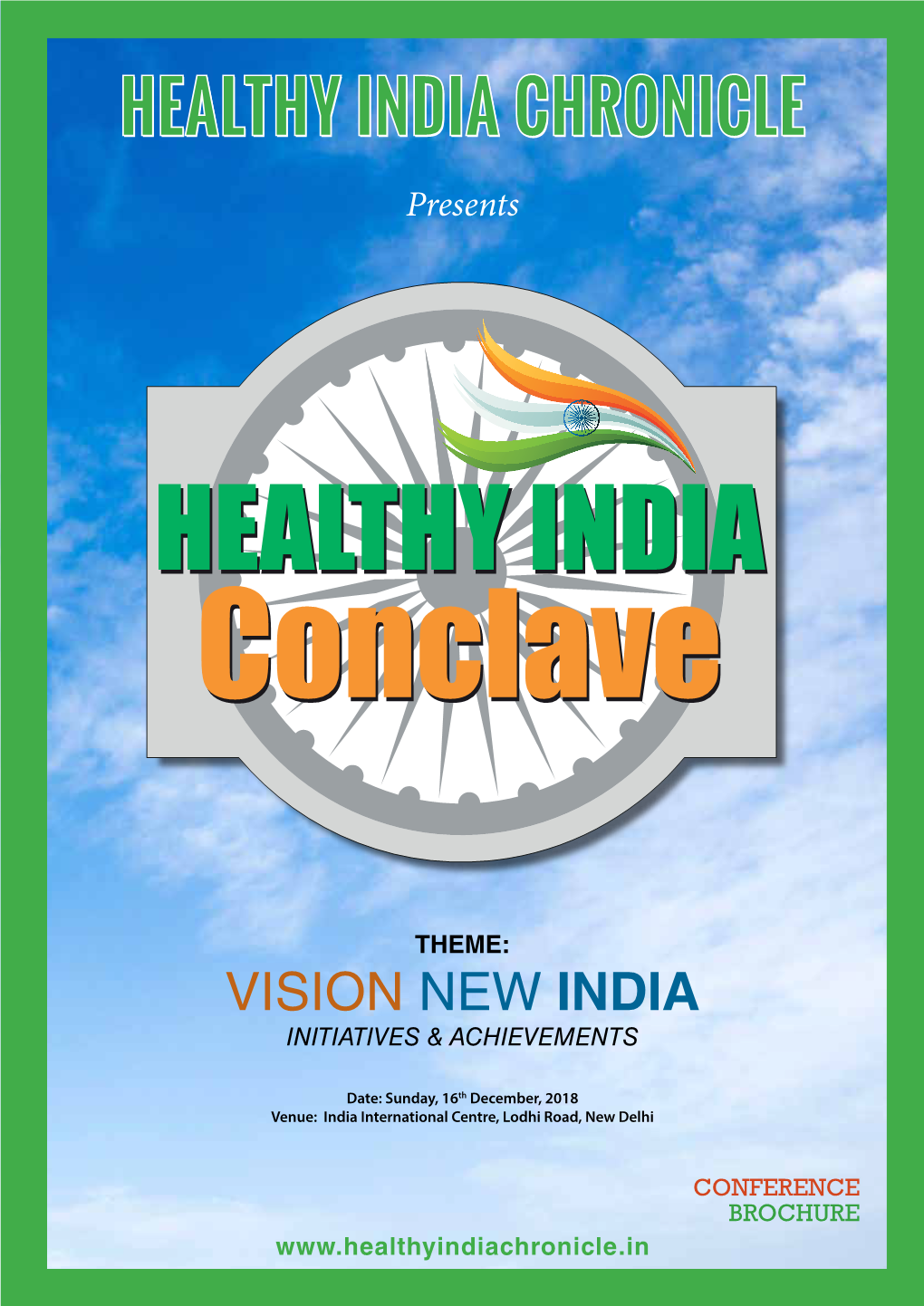 Brochure for Conclave