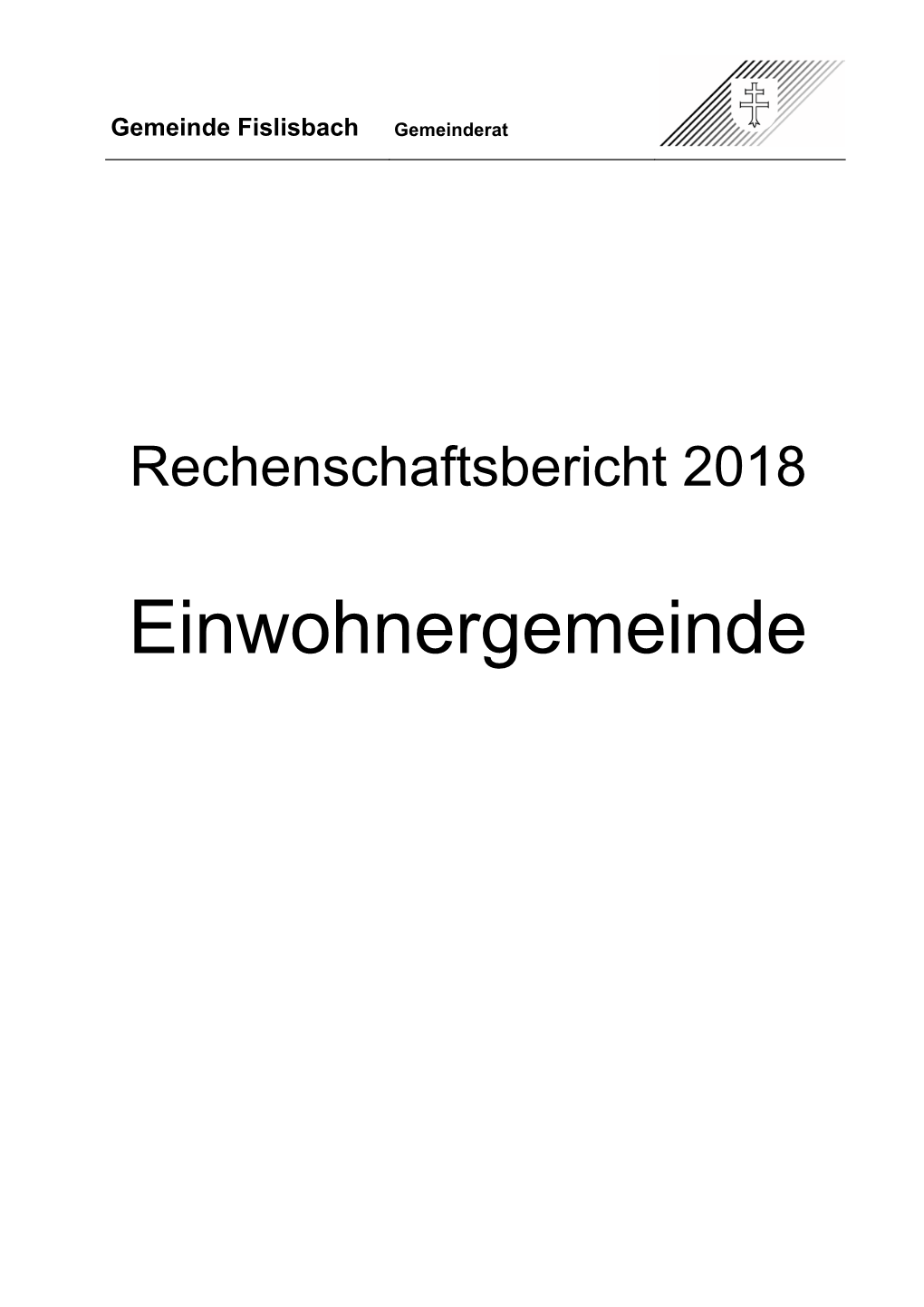 Rechenschaftsbericht 2018