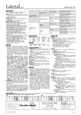 Lateral(GB) Bay, 2003 • Height 15.3Hh