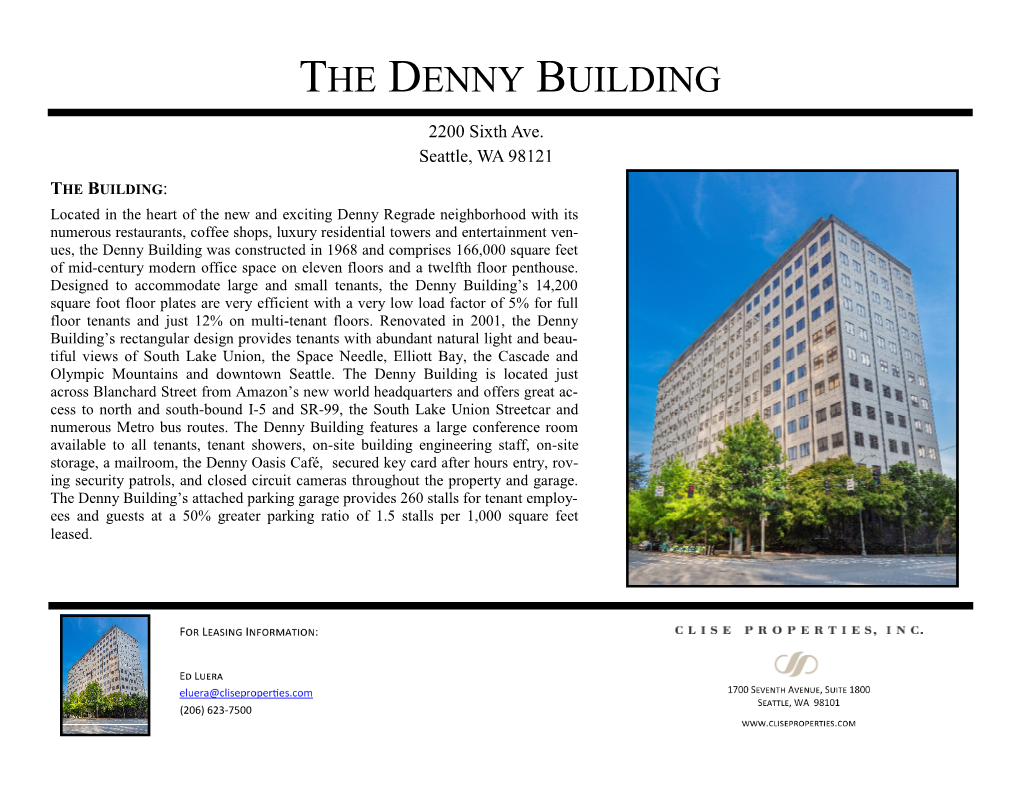 The Denny Building