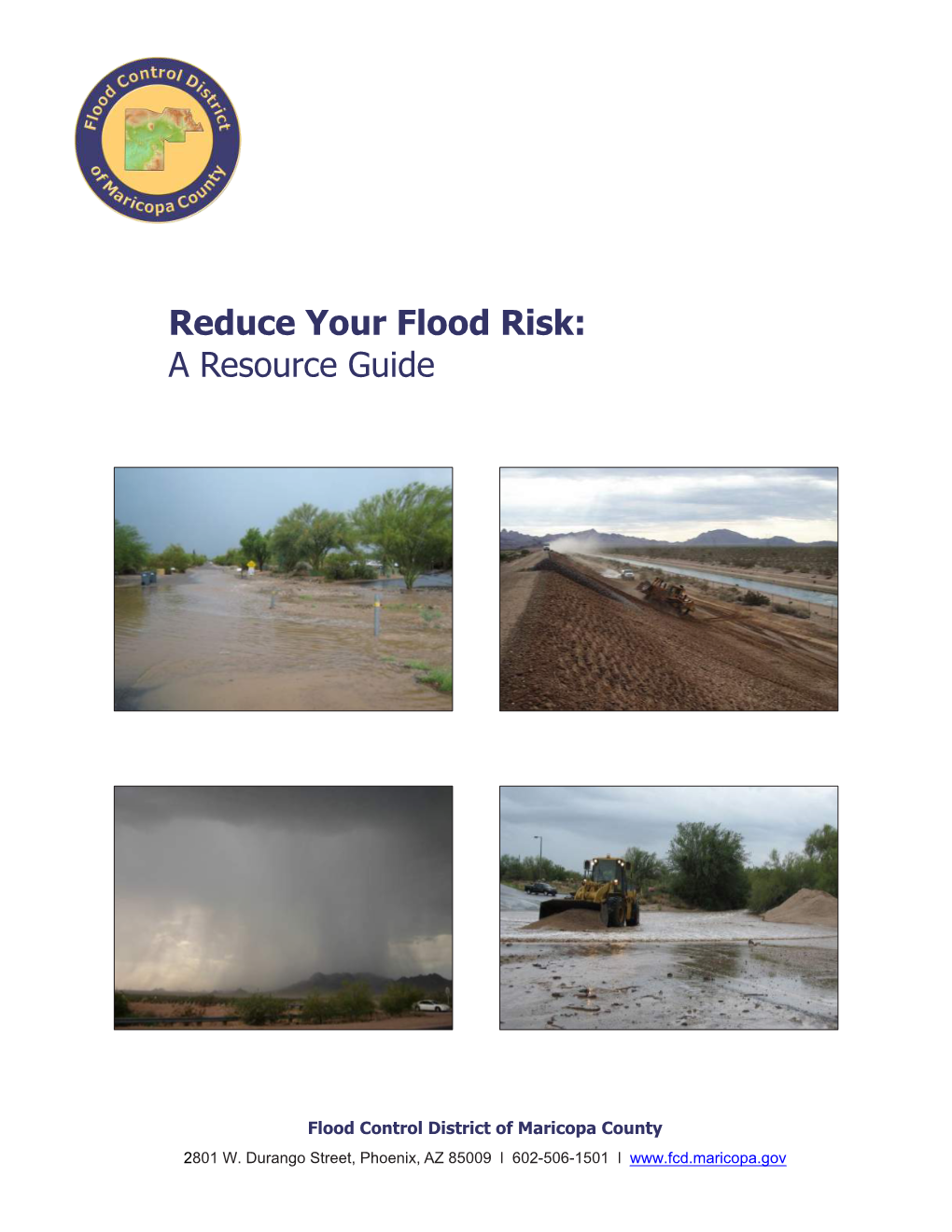 Reduce Your Flood Risk: a Resource Guide