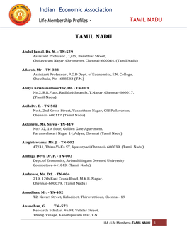 27-IEA-Life-Members-Tamil-Nadu.Pdf