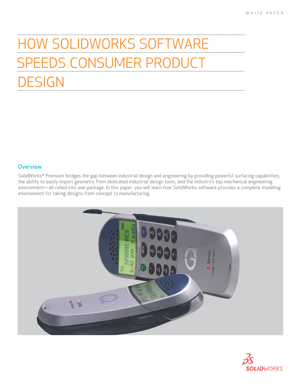 How Solidworks Software Speeds Consumer Product Design