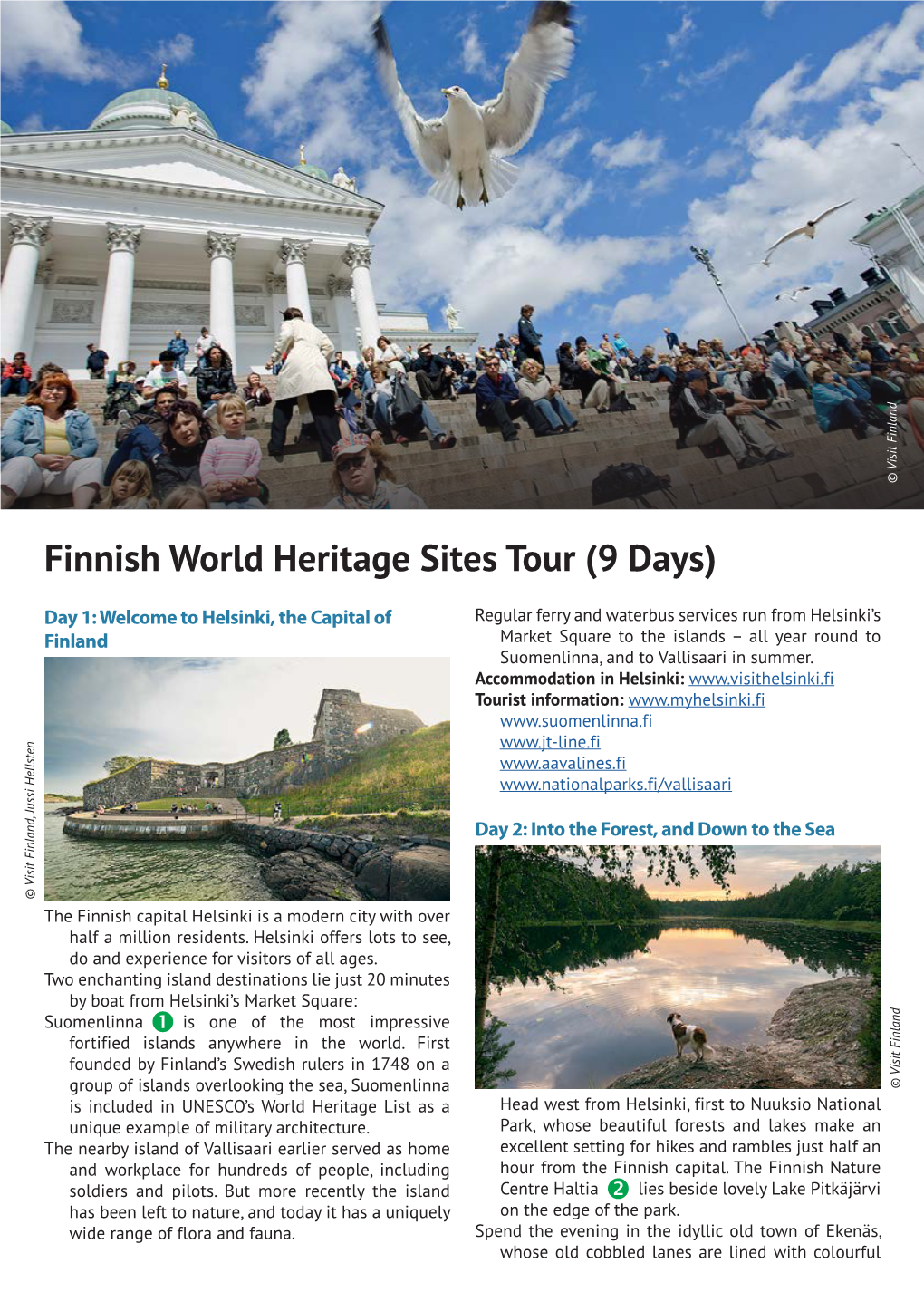 Finnish World Heritage Sites Tour (9 Days)