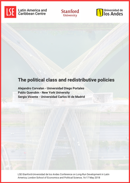 The Political Class and Redistributive Policies