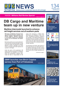 DB Cargo and Maritime Team up in New Venture