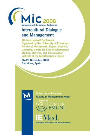 Intercultural Dialogue and Management