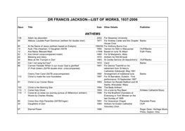 Fj List Revised June2007 2