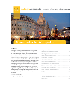 Dresden Infoservice Newsletter Is Issued As a Direct Marketing Service