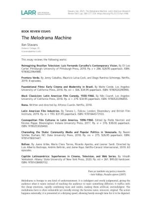The Melodrama Machine