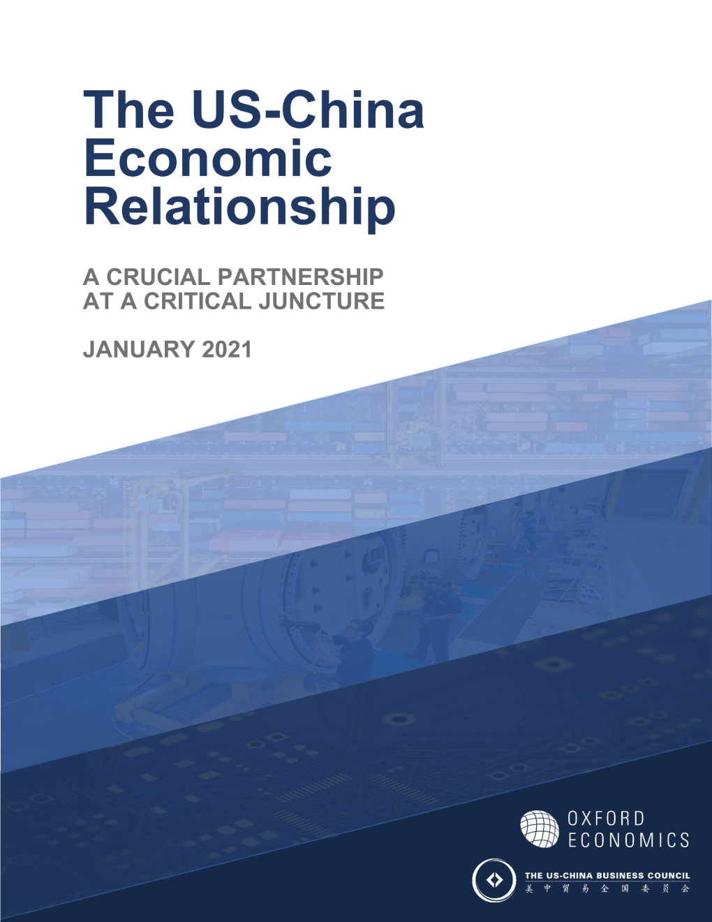 The US-China Economic Relationship