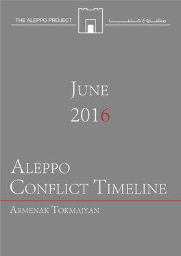 June Conflict Timeline Aleppo