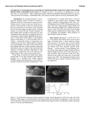 Studies of Lunar Dark Halo Craters in Northwestern Mare Nectaris Using High Resolution Chandrayaan-1 Data