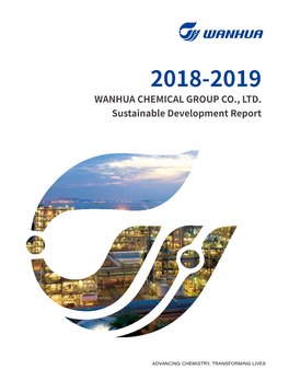 2018-2019 WANHUA CHEMICAL GROUP CO., LTD. Sustainable