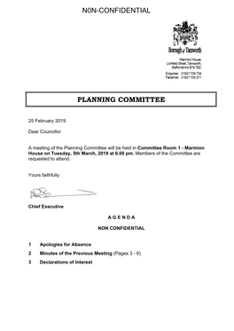 (Public Pack)Agenda Document for Planning Committee, 05/03/2019 18:00