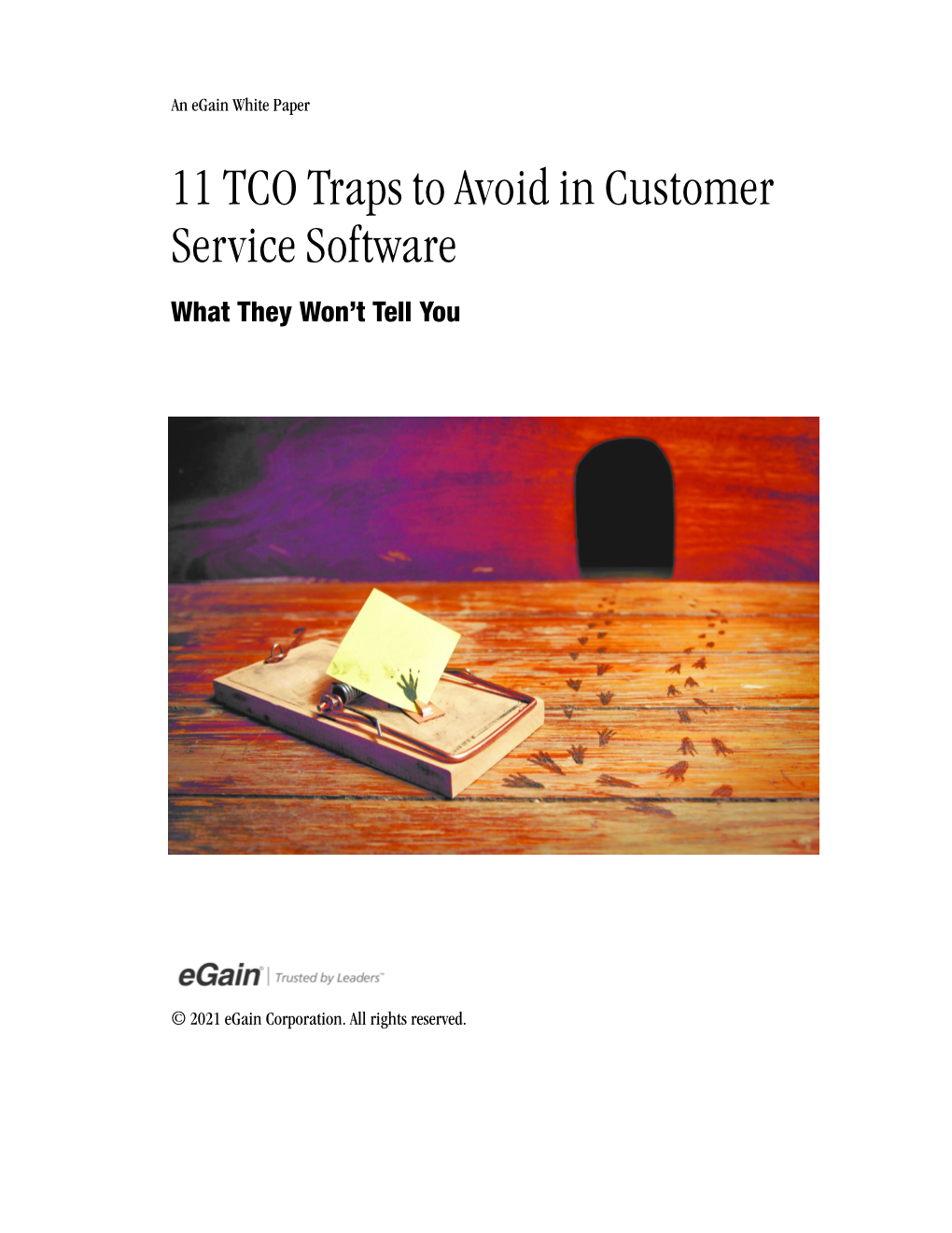 11 TCO Traps to Avoid in Customer Service Software
