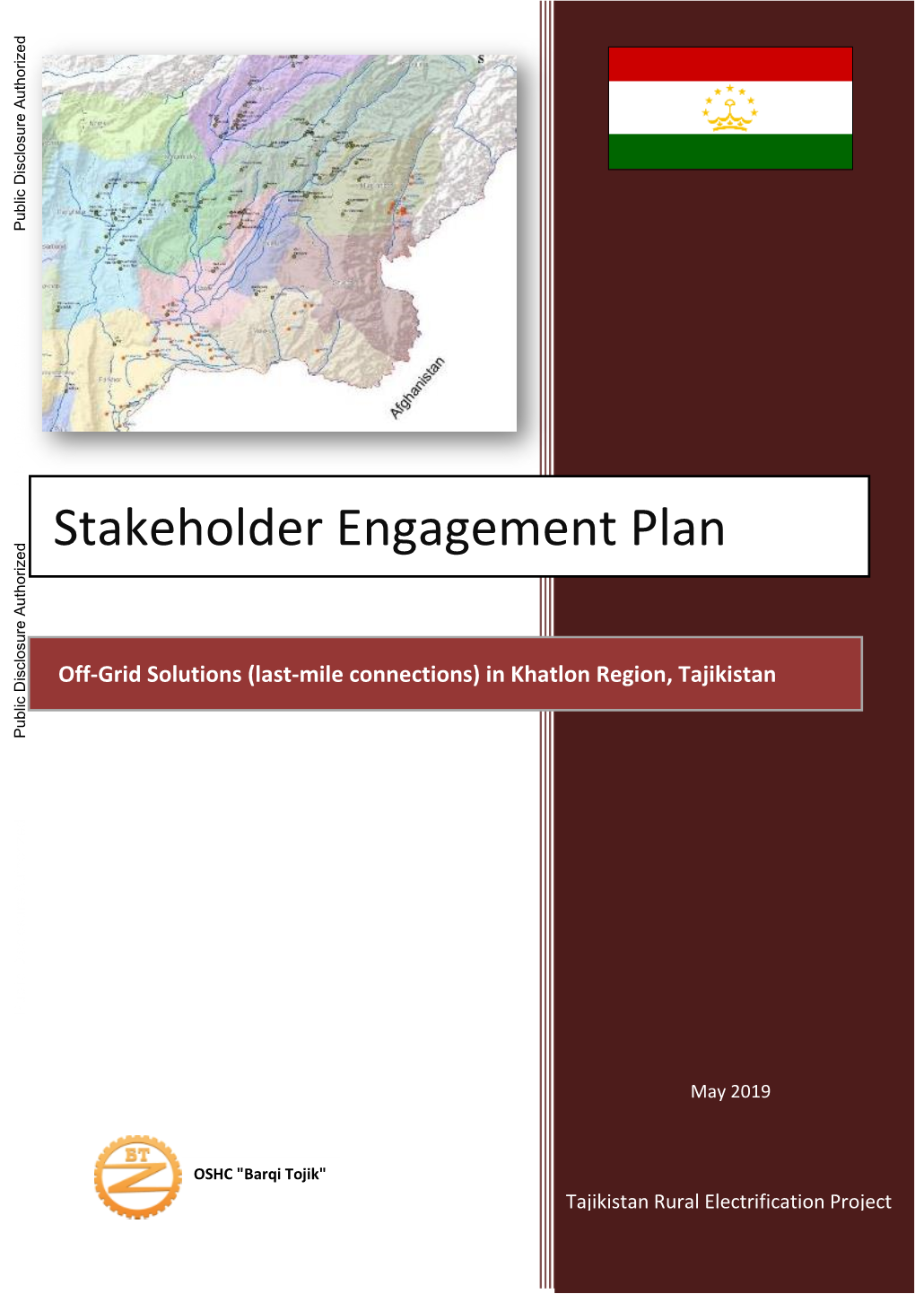 Stakeholder Engagement Plan