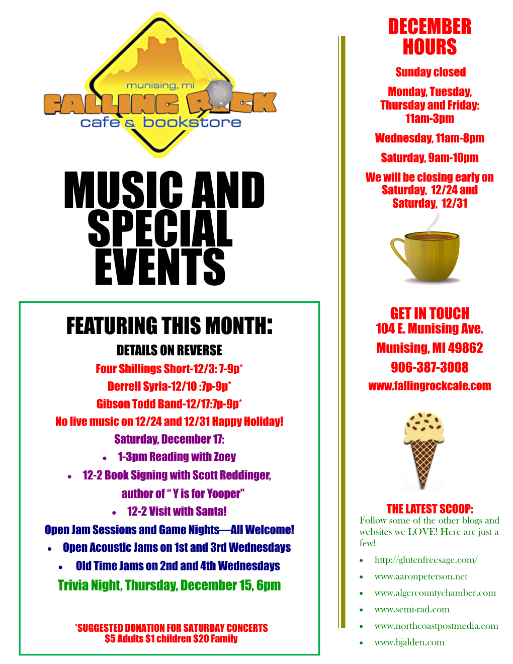 Music and Special Events