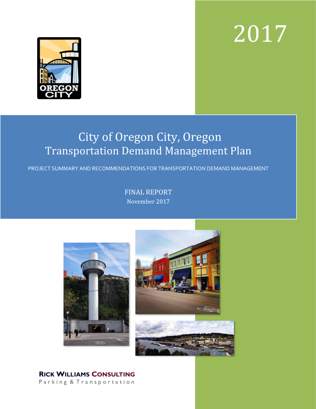Adopted Transportation Demand Management