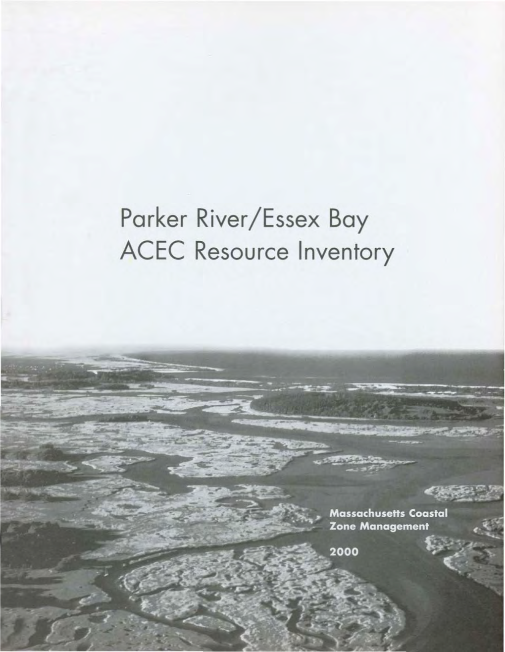 Parker River/Essex Bay ACEC Resource Inventory