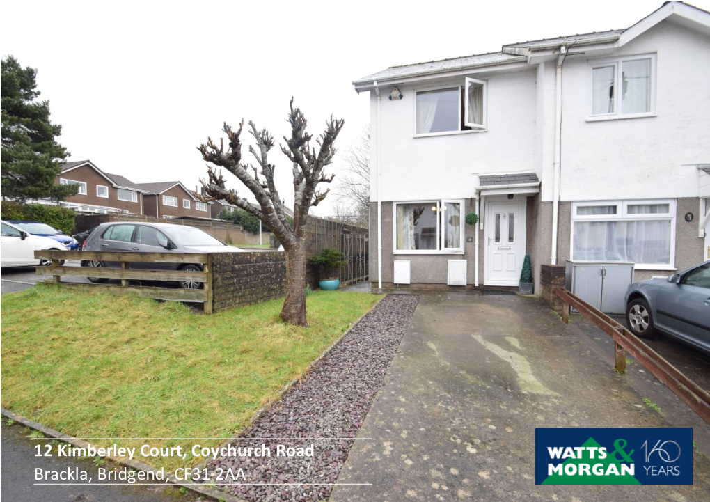 12 Kimberley Court, Coychurch Road Brackla, Bridgend, CF31 2AA