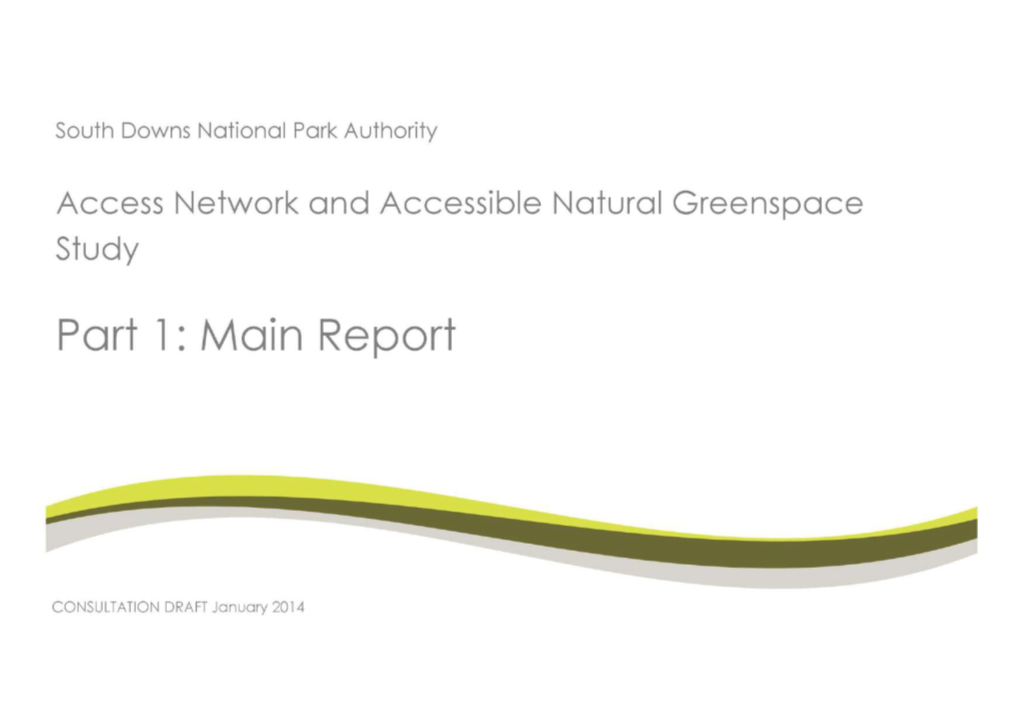 South Downs National Park Access Network