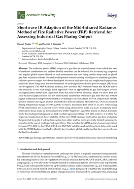 (FRP) Retrieval for Assessing Industrial Gas Flaring Output