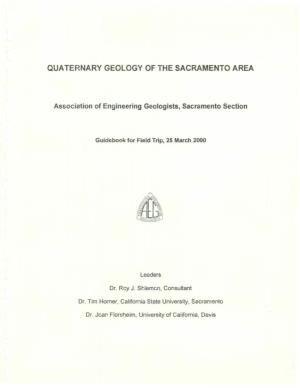 Quaternary Geology of the Sacramento Area