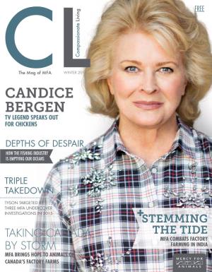 Candice Bergen Tv Legend Speaks out for Chickens
