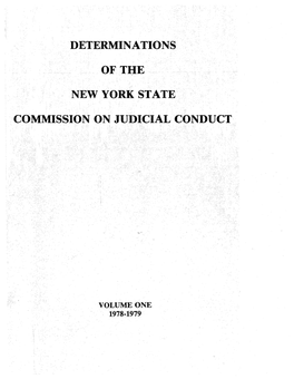 Of the Commission on Judicial Conduct Moved for Judgment on the Pleadings on August 7, 1978