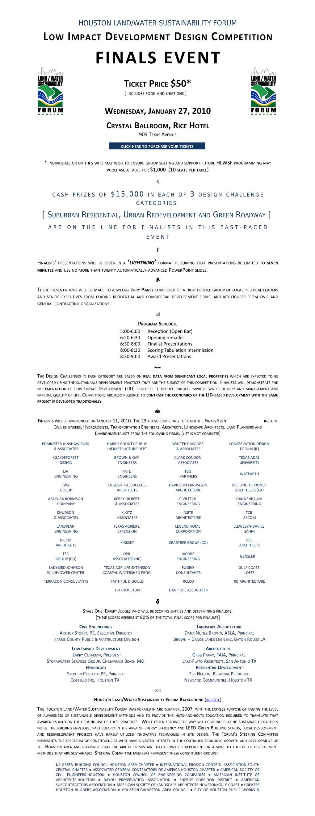 Low Impact Development Design Competition