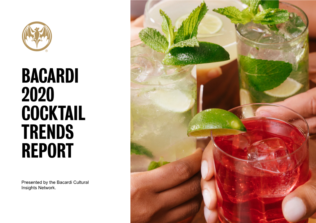 Bacardi 2020 Cocktail Trends Report