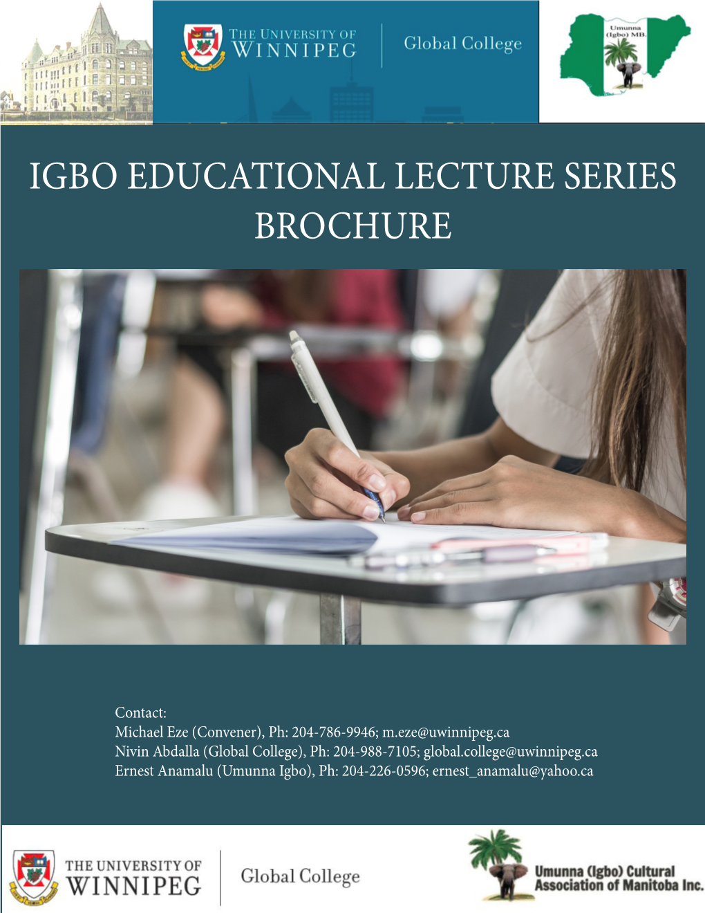 Igbo Educational Lecture Series Brochure