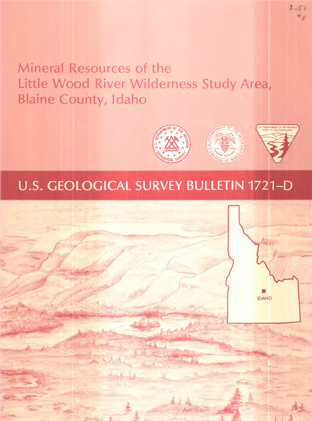 Mineral Resources of the Little Wood River Wilderness Study Area, Blaine County, Idaho