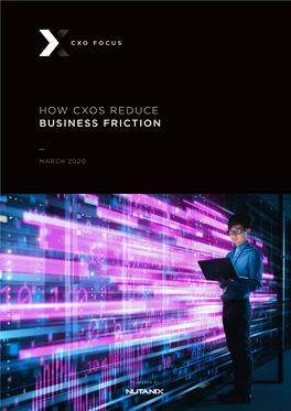How Cxos Reduce Business Friction