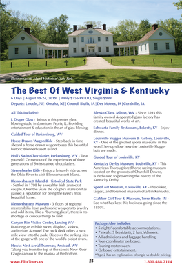The Best of West Virginia & Kentucky