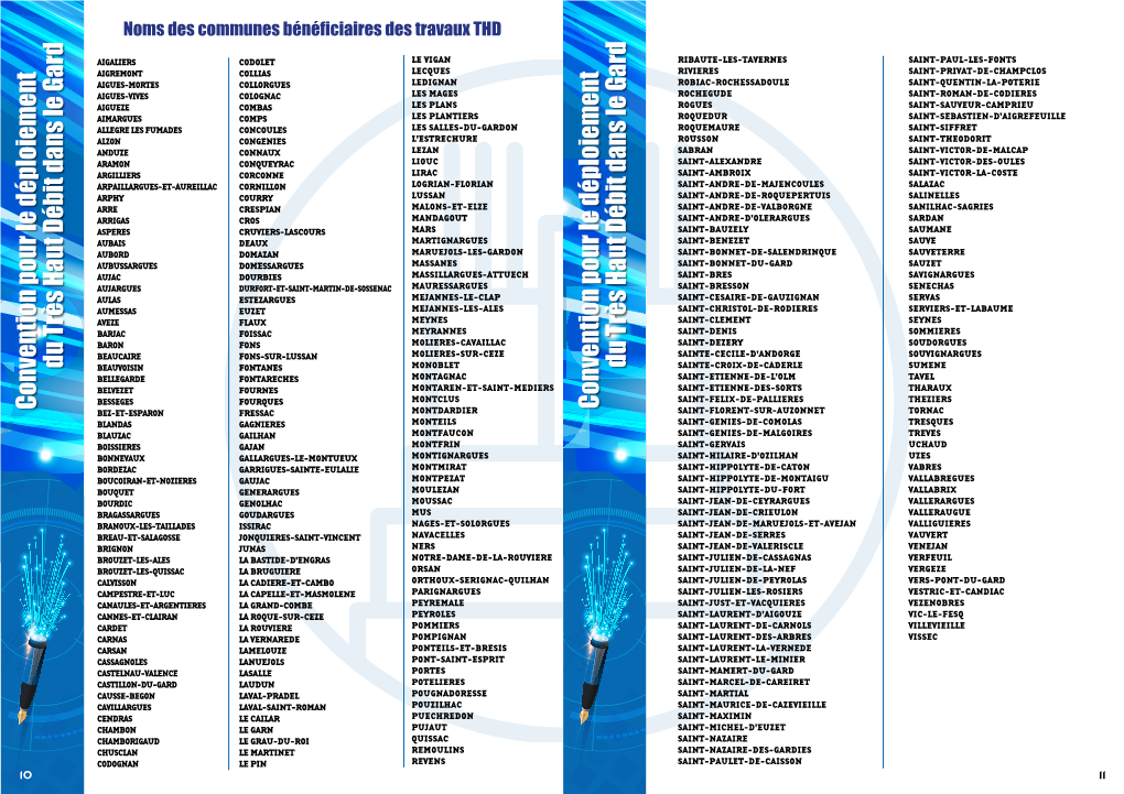 Liste Des Communes Bénéficiaires Des Travaux