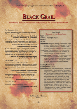 Black Grail Black Grail