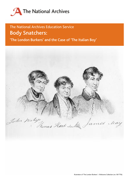 Body Snatchers: ‘The London Burkers’ and the Case of ‘The Italian Boy’
