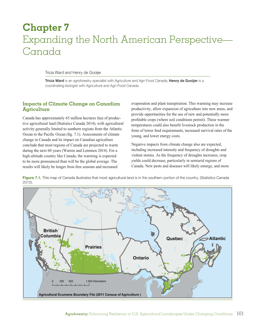 Canada. In: Agroforestry