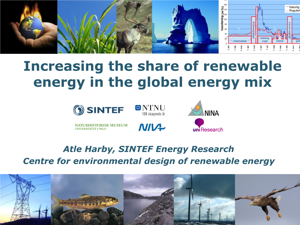 Increasing the Share of Renewable Energy in the Global Energy Mix