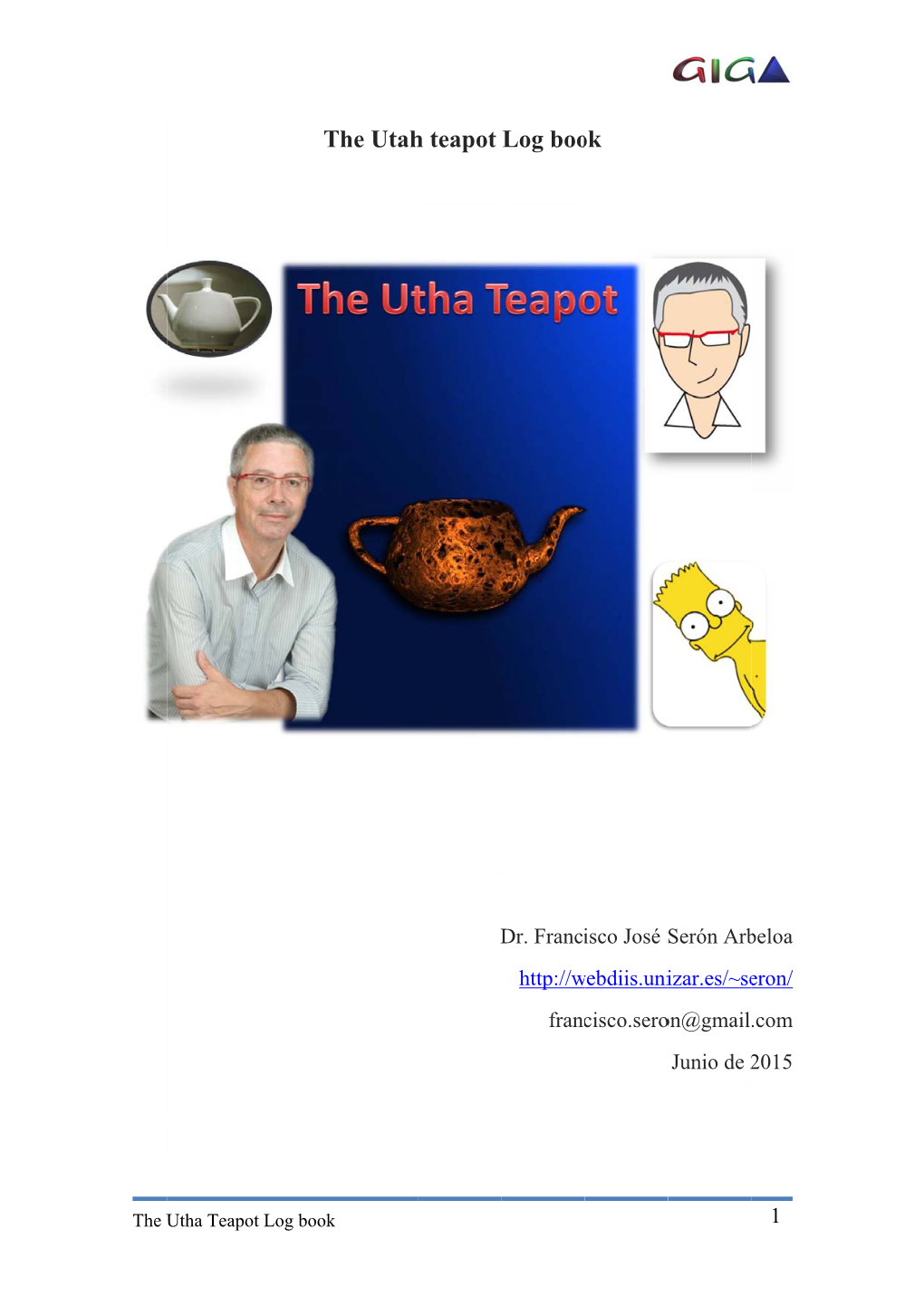 The Utah Teapot Log Book