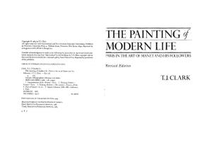 The Painting of Modern Life: Paris in the Art of Maner and His Followers / T