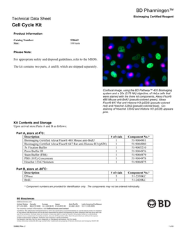 Cell Cycle Kit&Nbsp;&Mdash;&Nbsp