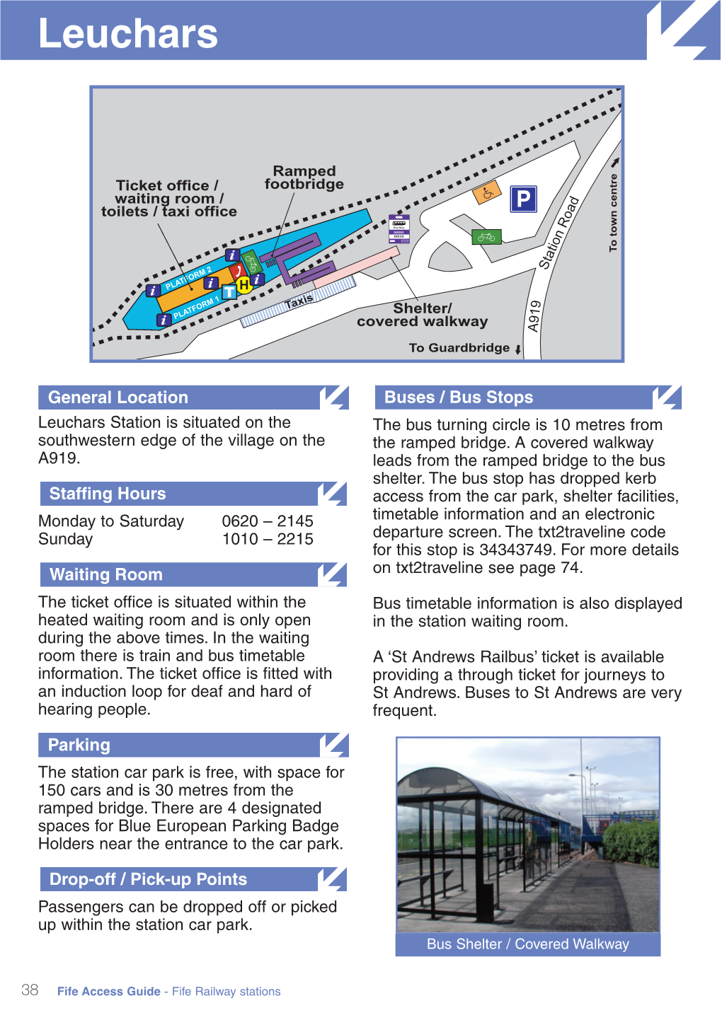 Leuchars Train Station Access Guide