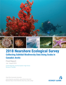 2018 Nearshore Ecological Survey