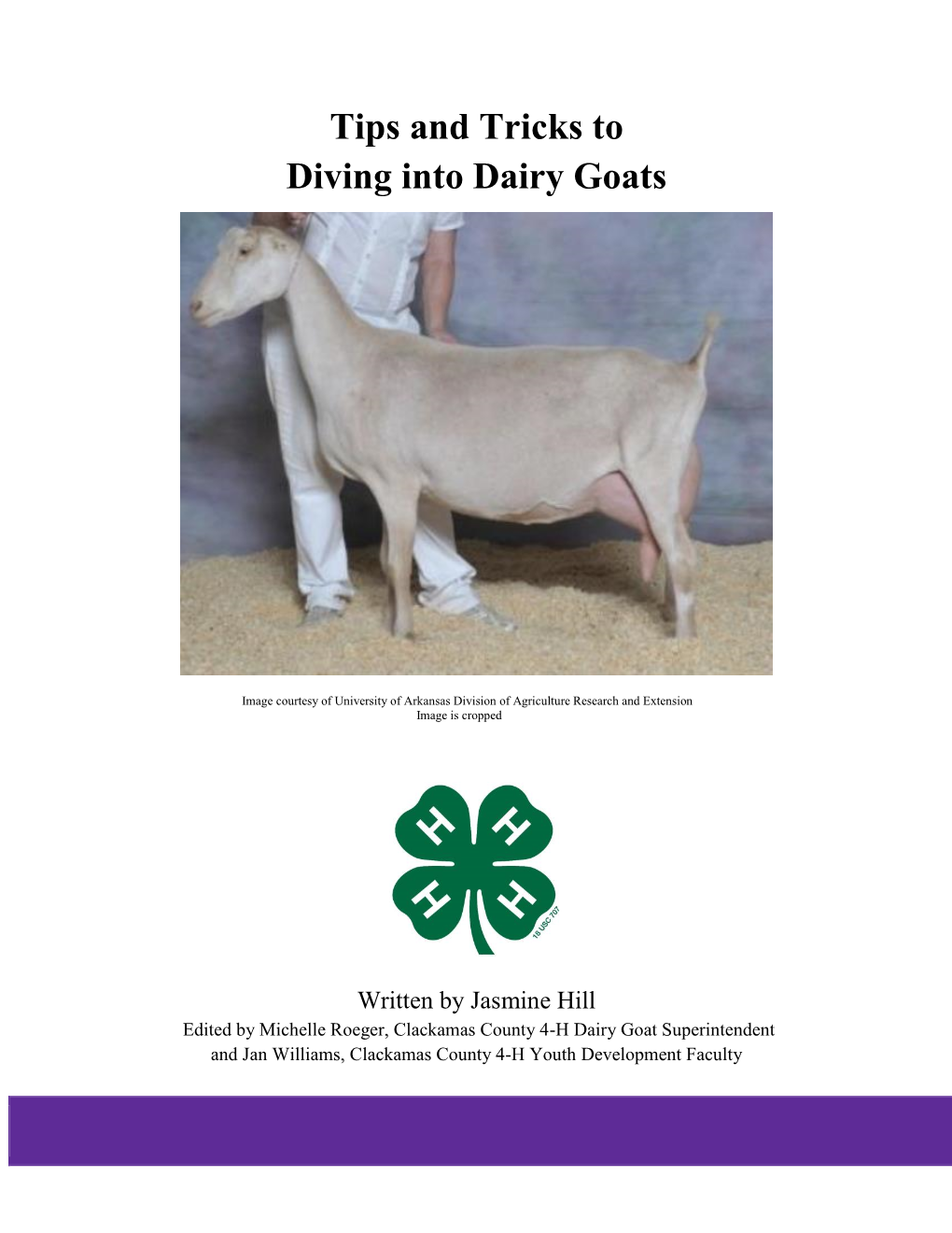 Tips and Tricks to Diving Into Dairy Goats