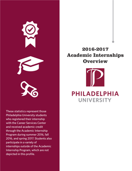 2016-2017 Academic Internships Overview