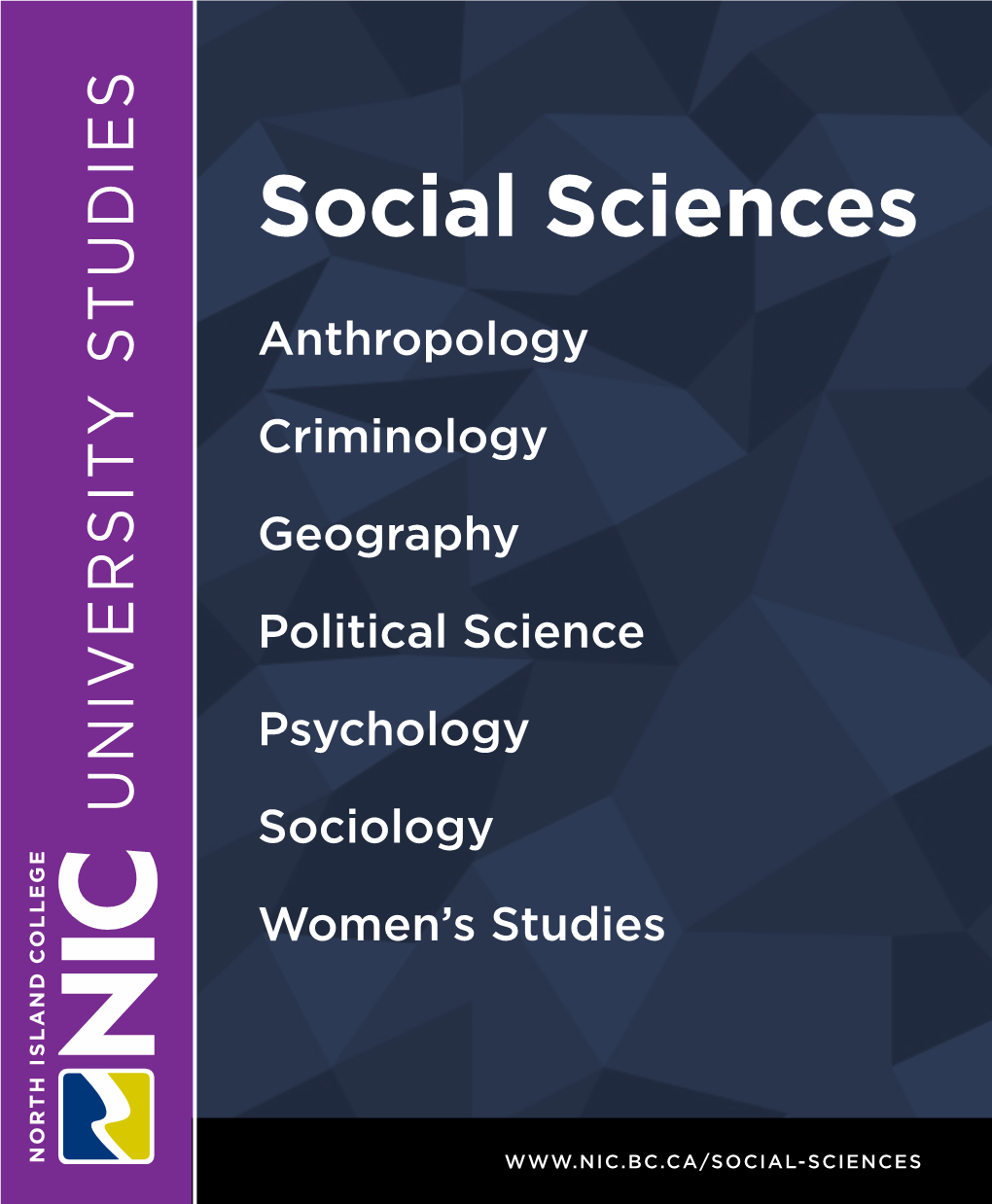 Social Sciences LETTER from the CHAIR