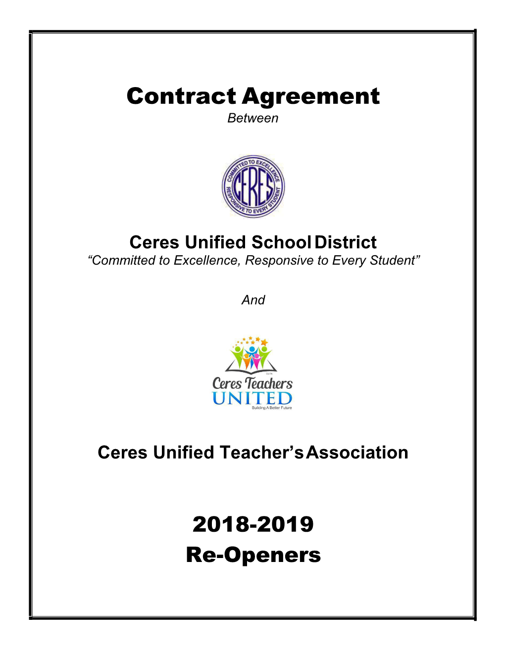 Contract Agreement Between